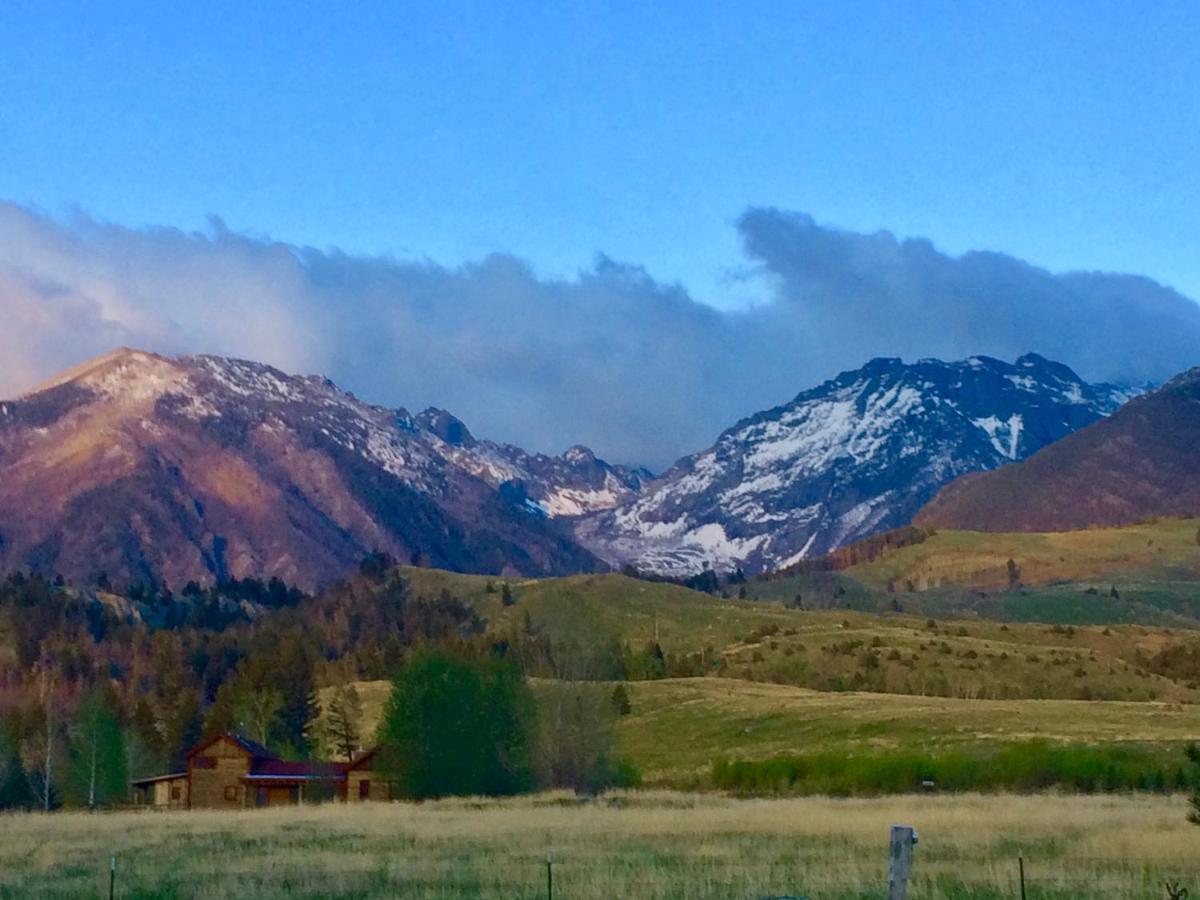 Pine Creek Cabin Livingston Montana Extérieur photo