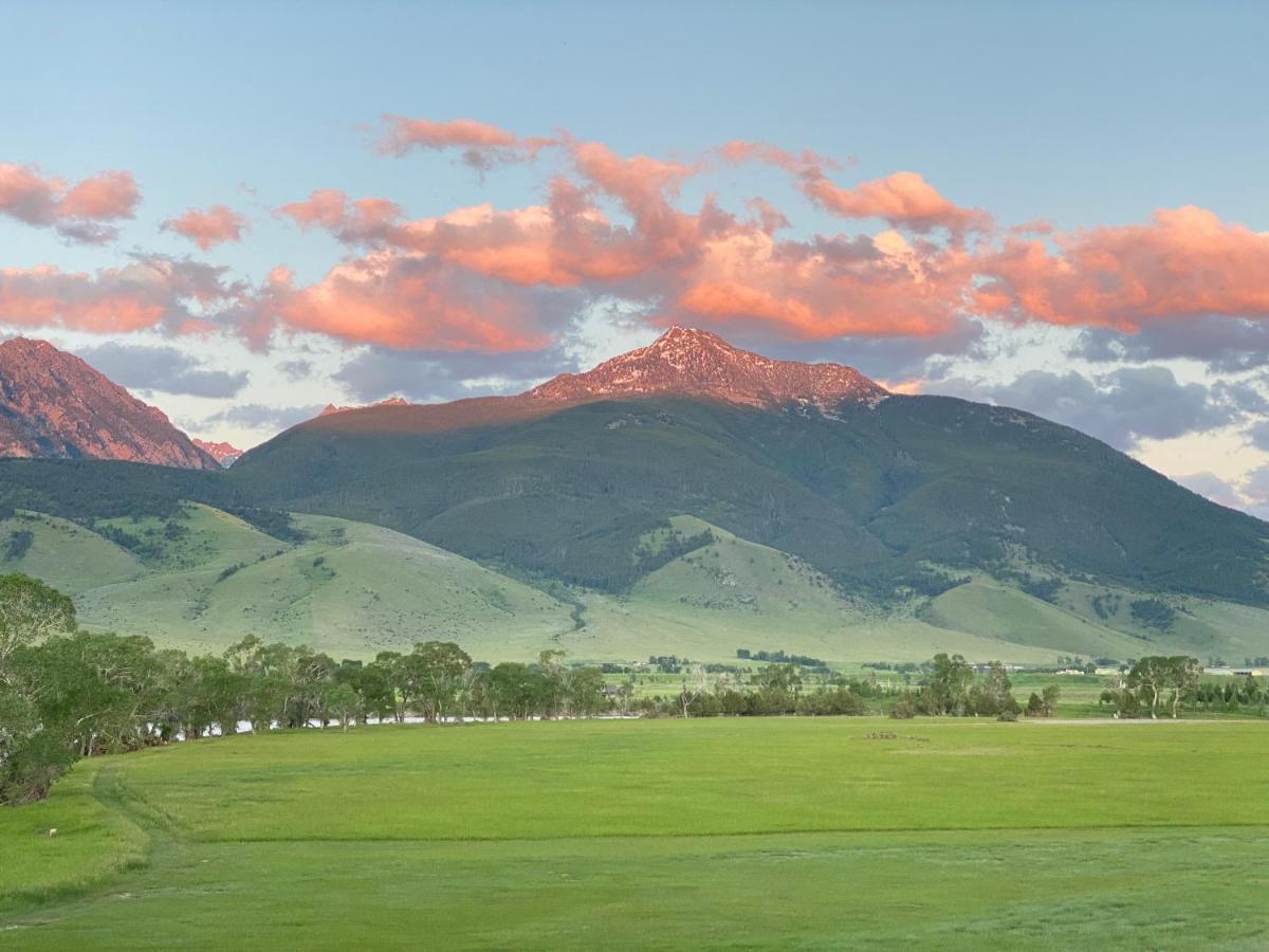Pine Creek Cabin Livingston Montana Extérieur photo