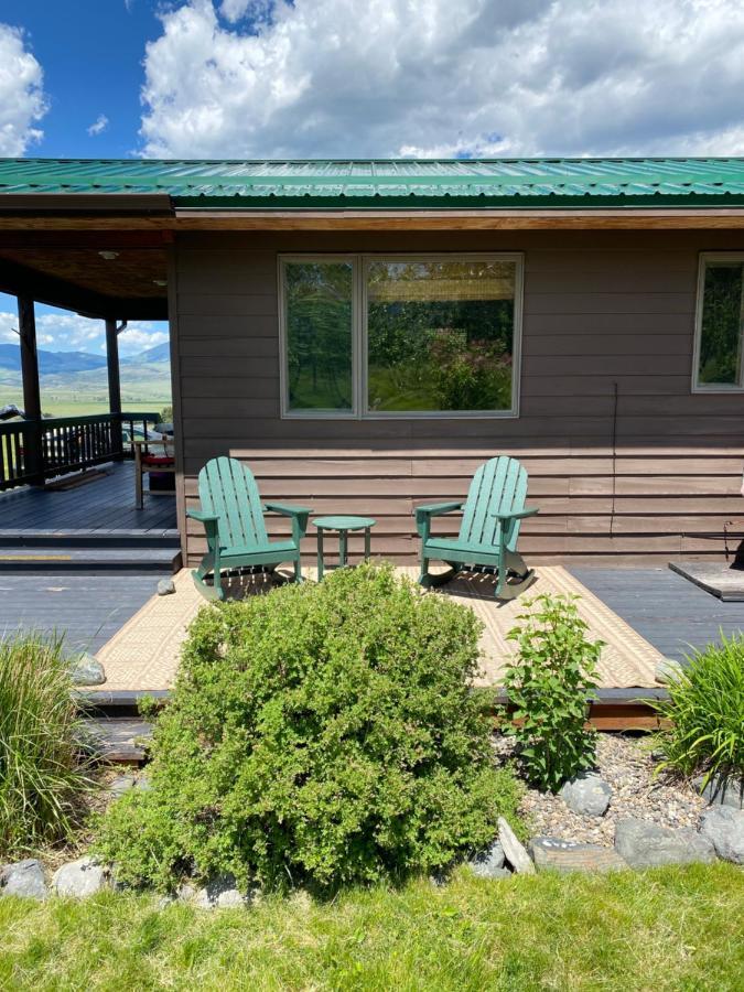 Pine Creek Cabin Livingston Montana Extérieur photo
