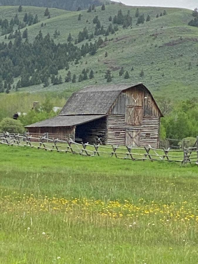 Pine Creek Cabin Livingston Montana Extérieur photo