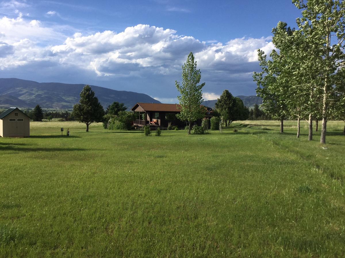 Pine Creek Cabin Livingston Montana Extérieur photo